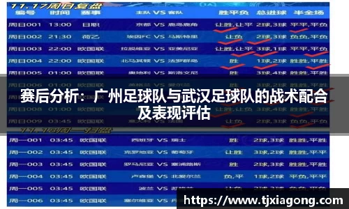 赛后分析：广州足球队与武汉足球队的战术配合及表现评估
